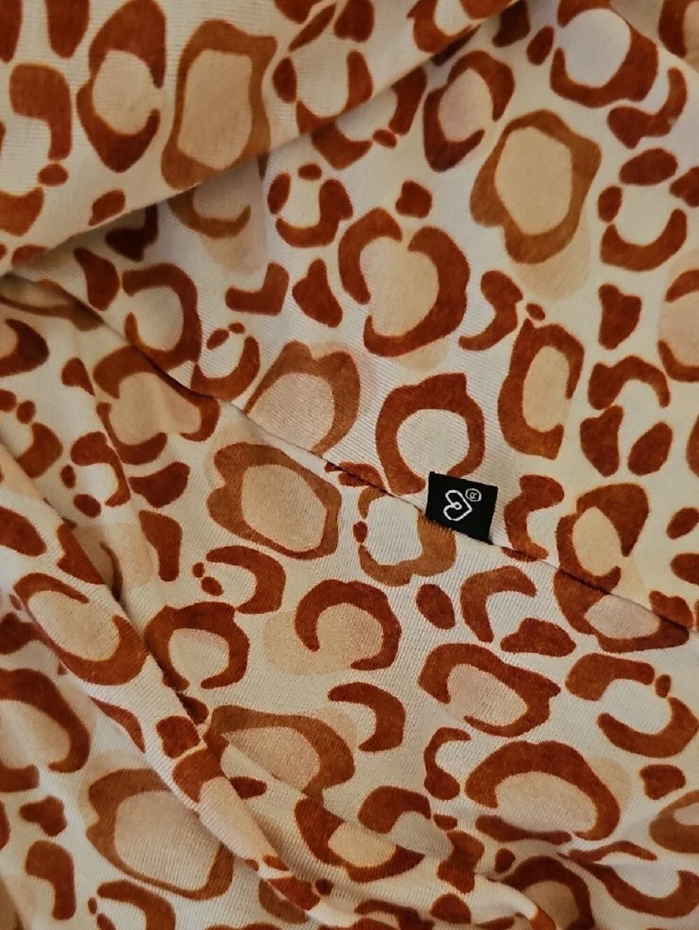Little Sleepies Leopard Print Bamboo Crib Sheet